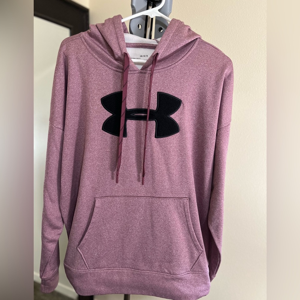 Under Armour Heathered Mauve Hoodie